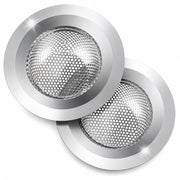 2 Filtri Scarico Lavello Acciaio Inox Ø9 cm Anti-Intasamento 79532