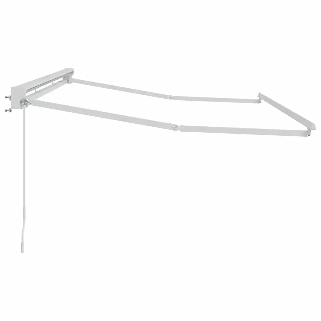 Struttura della tenda Regolabile-Telaio per tenda da sole Bianco 3,5 x 2 m Acciaio 402609