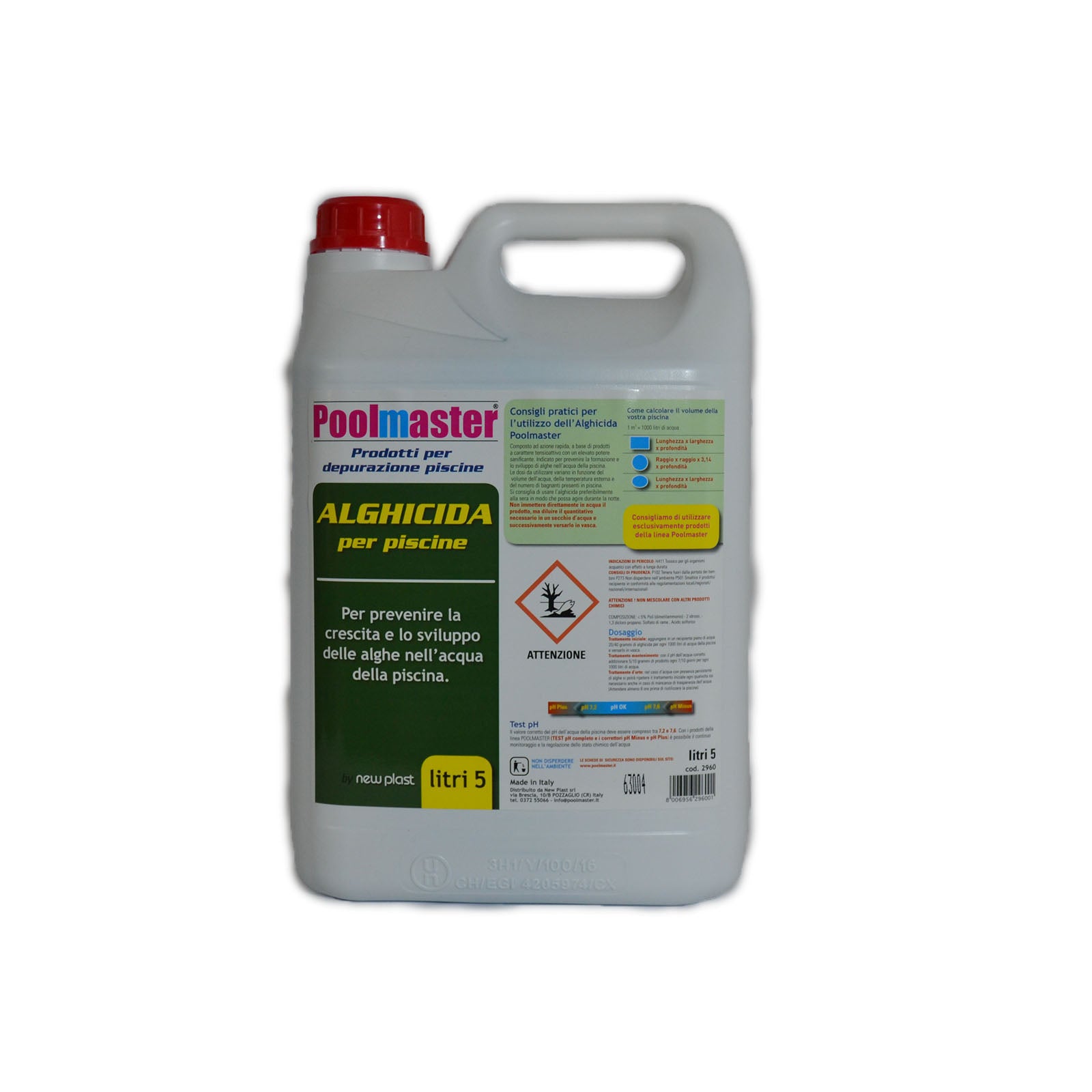 ANTIALGHE LIQUIDO POOLMASTER lt.5