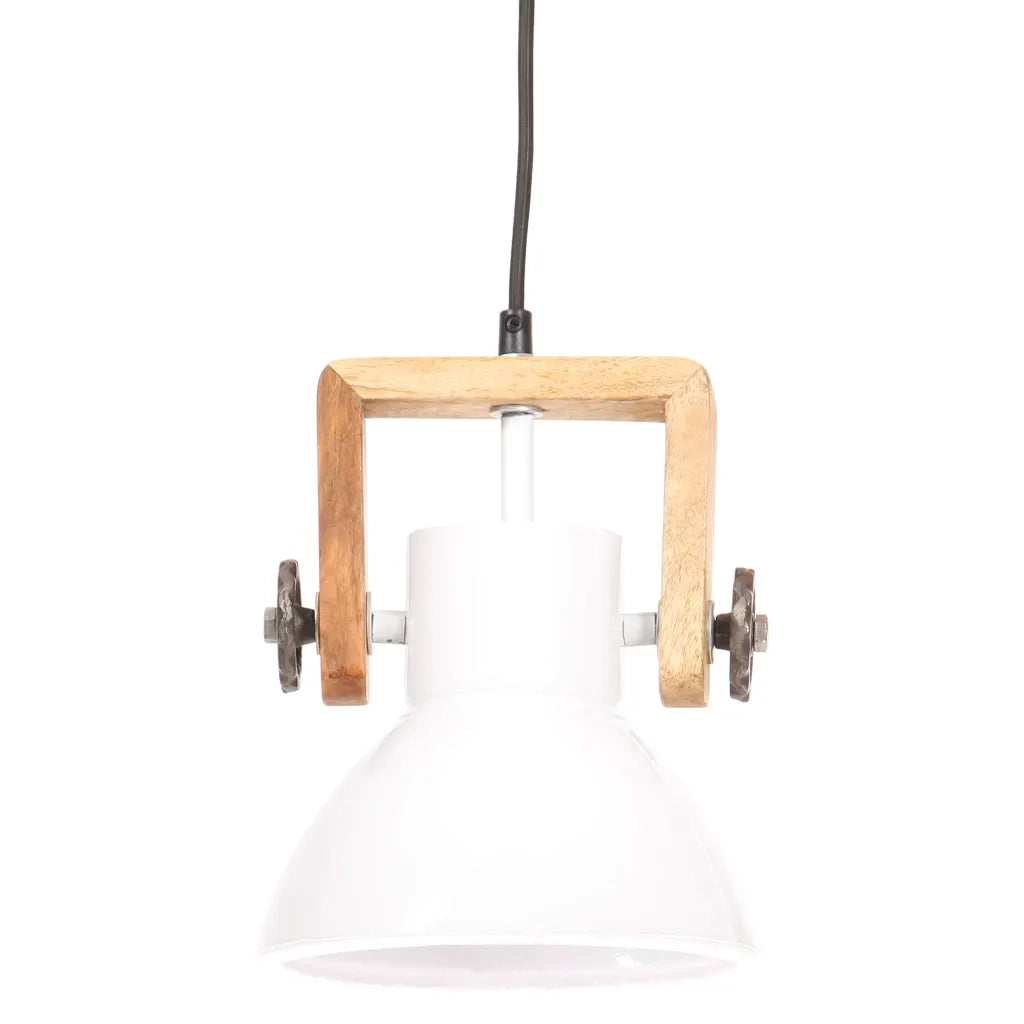 Lampada a Sospensione Industriale 25 W Bianca Rotonda 19 cm E27 CFW5103197