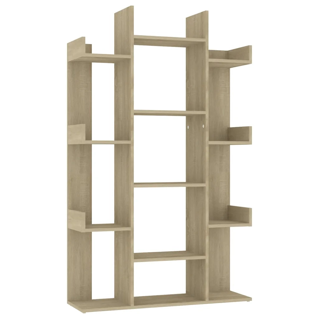 Libreria Rovere Sonoma 86x25,5x140 cm in Truciolato 808903
