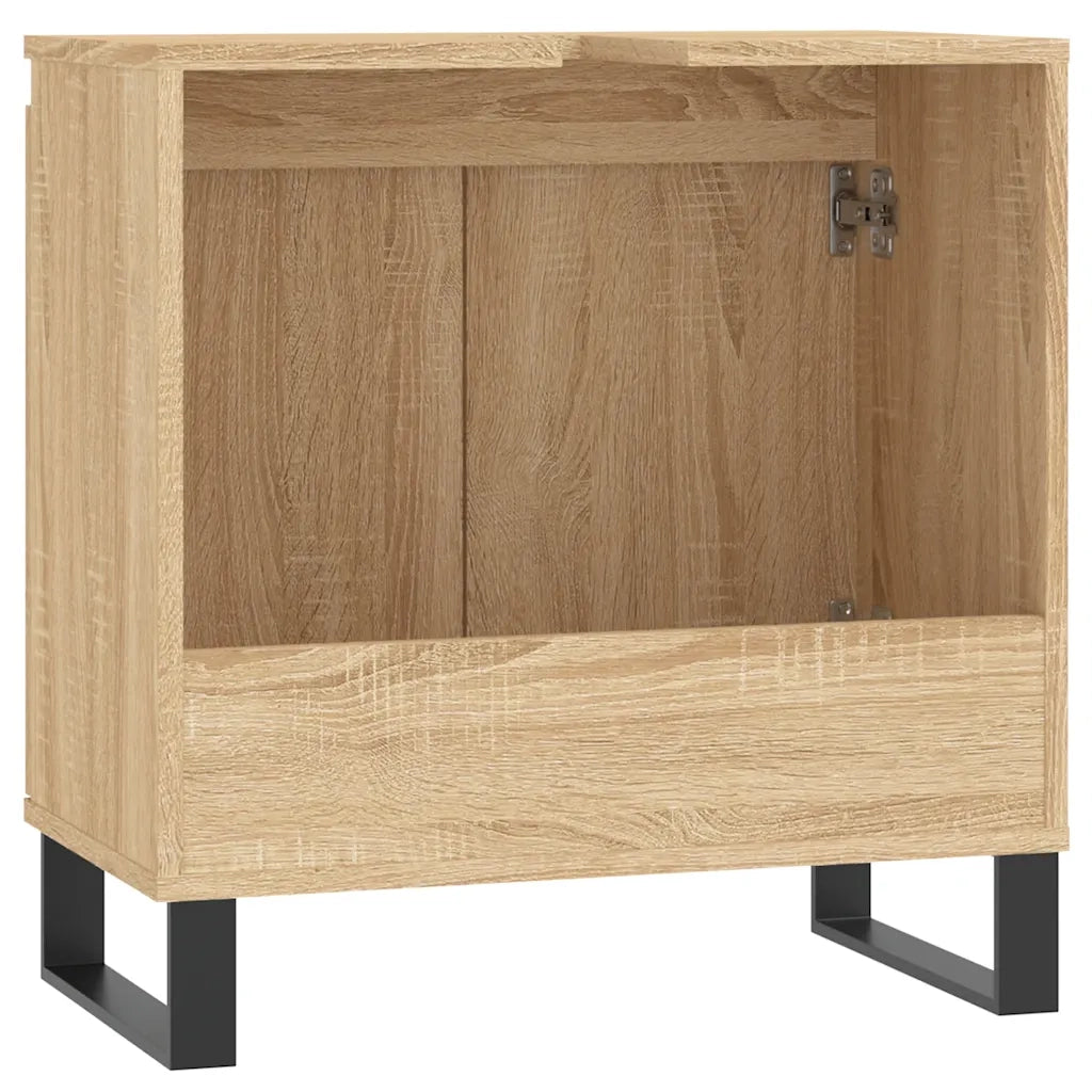 Mobile da Bagno Rovere Sonoma 58x33x60 cm in Legno Multistrato 831591