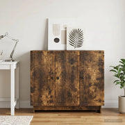 Credenza Rovere Fumo 89 x 34,5 x 80 cm Legno ingegnerizzato 893960