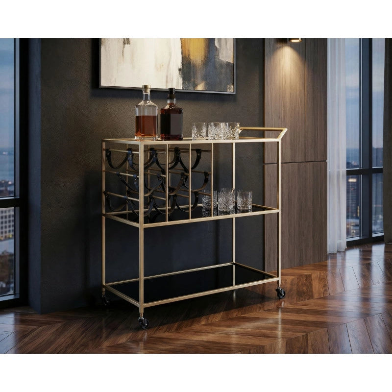 Carrello Black String cm 79x39,5x82