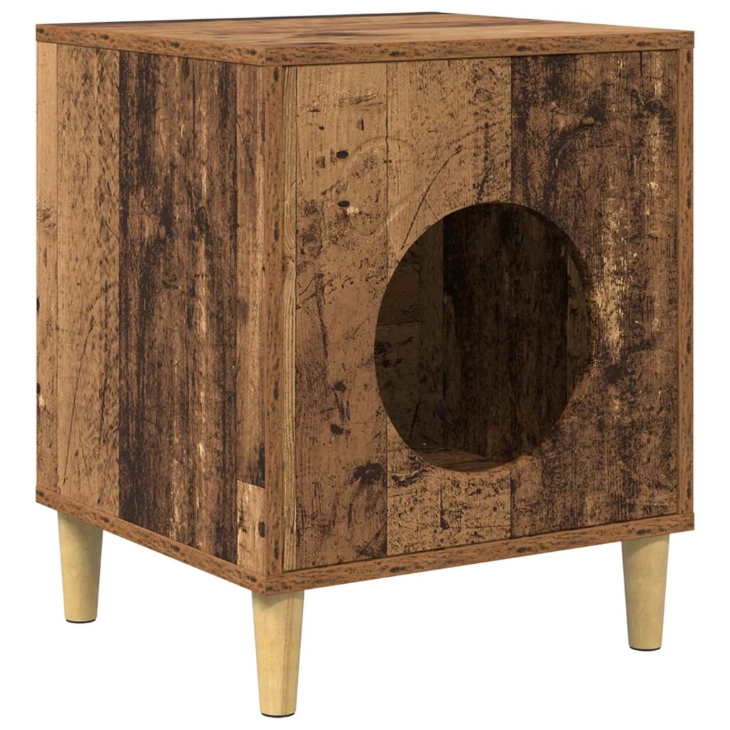 Casa per Gatti Legno vecchio 42,5 x 40 x 53 cm CFW6353514