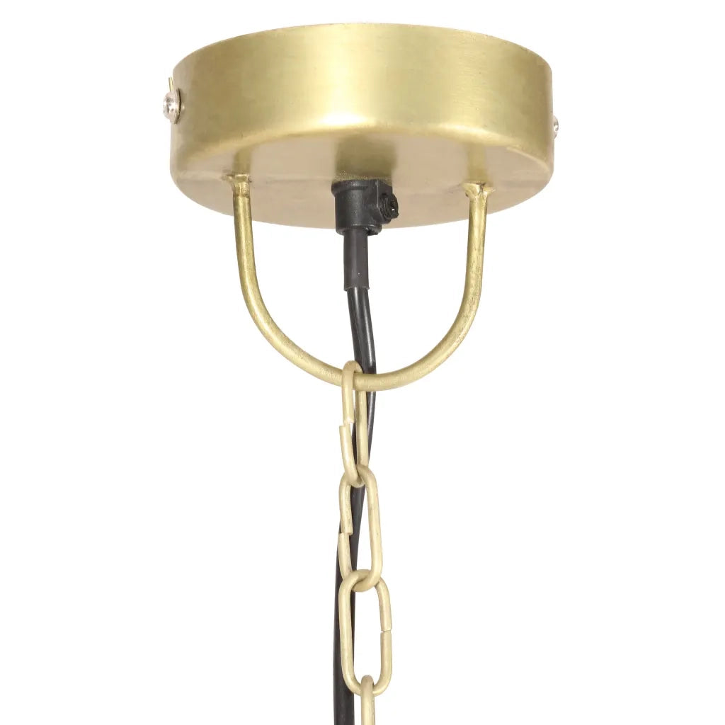 Lampada Industriale Vintage 25 W Ottone Rotonda 41 cm E27 320542