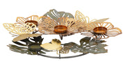Porta Candela Shine 1 45x42,5x6,5 cm in Ferro
