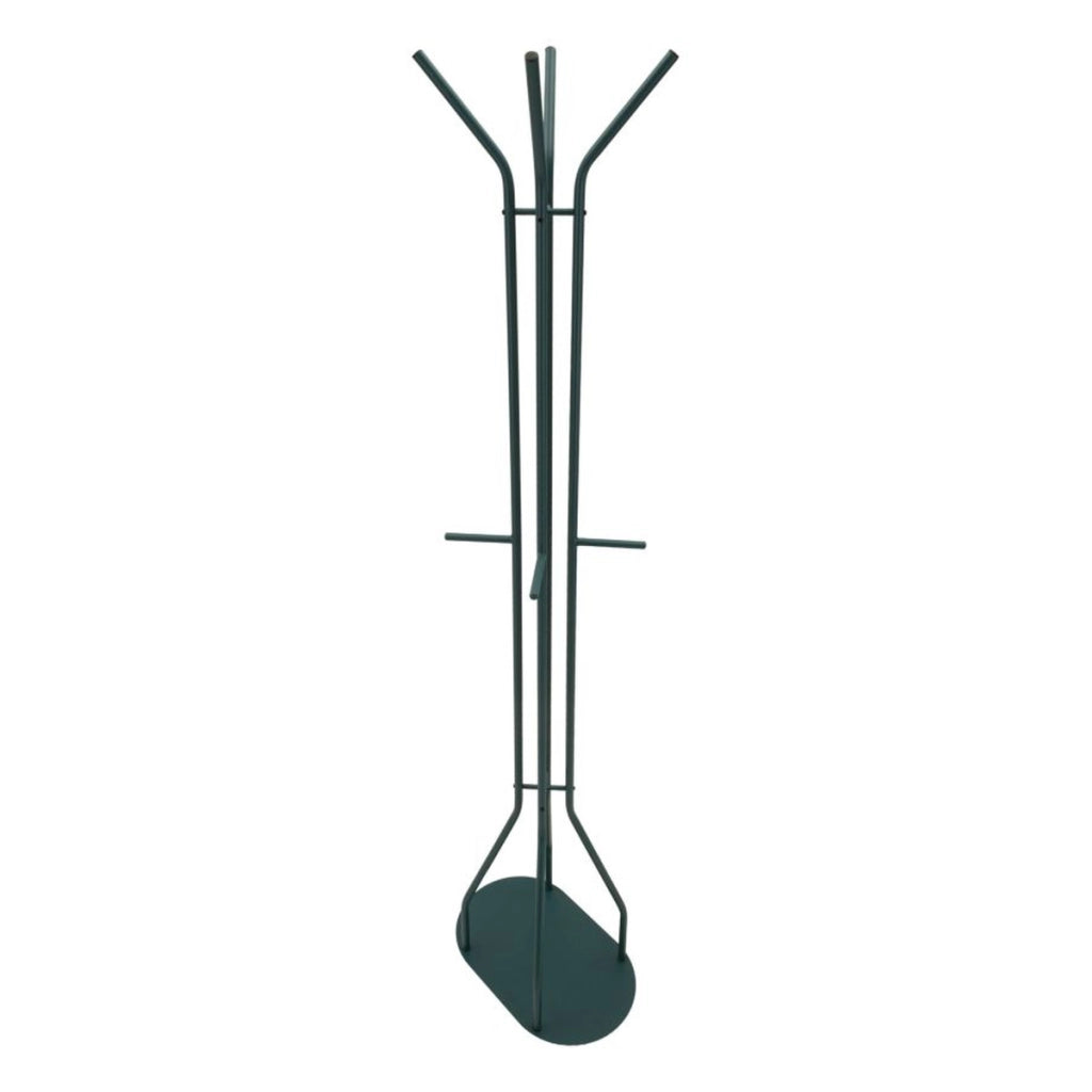 Appendiabiti da Terra VKH1109, Beige, Metallo, 45x28x178 cm