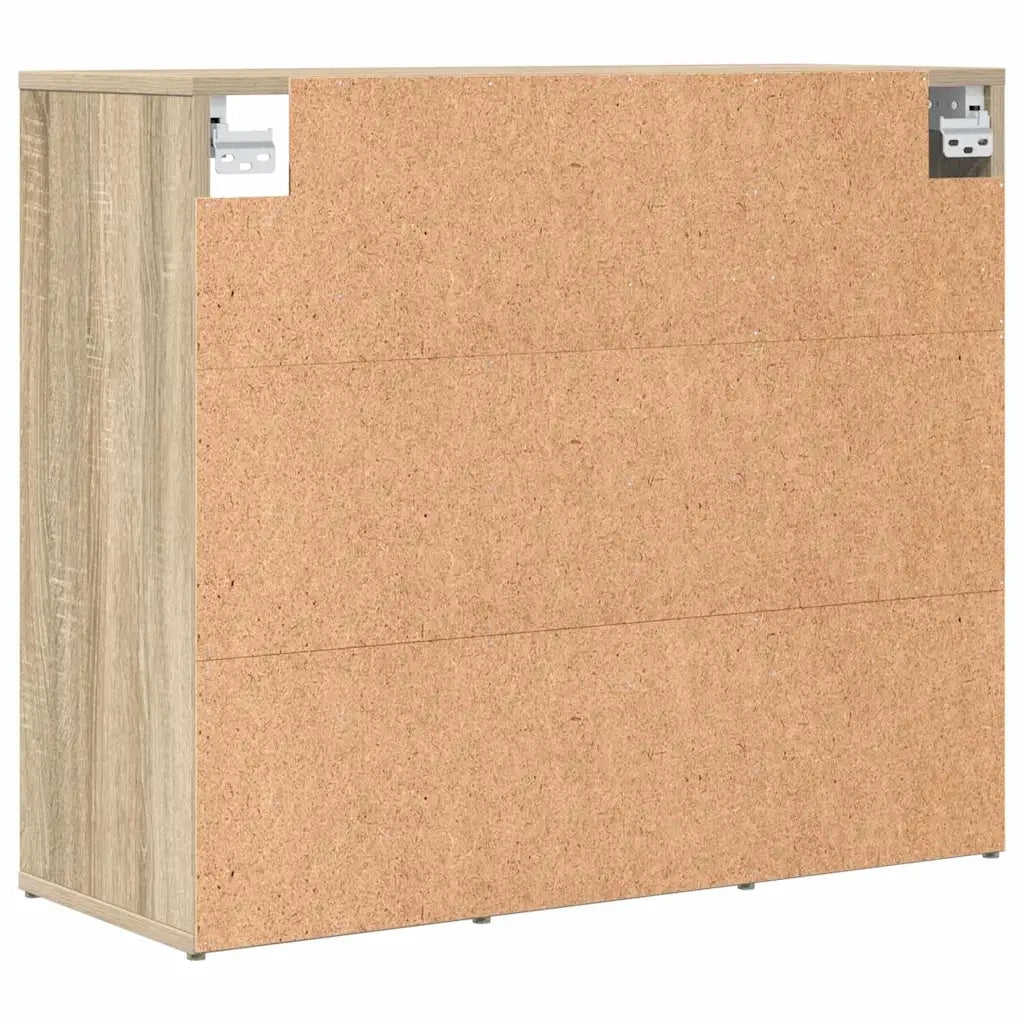 vidaXL Scarpiera rovere sonoma 77.5 x 30 x 67 cm Legno multistrato