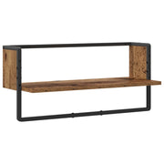 Scaffale da parete A parete Legno antico 65 x 25 x 30 cm 8010907