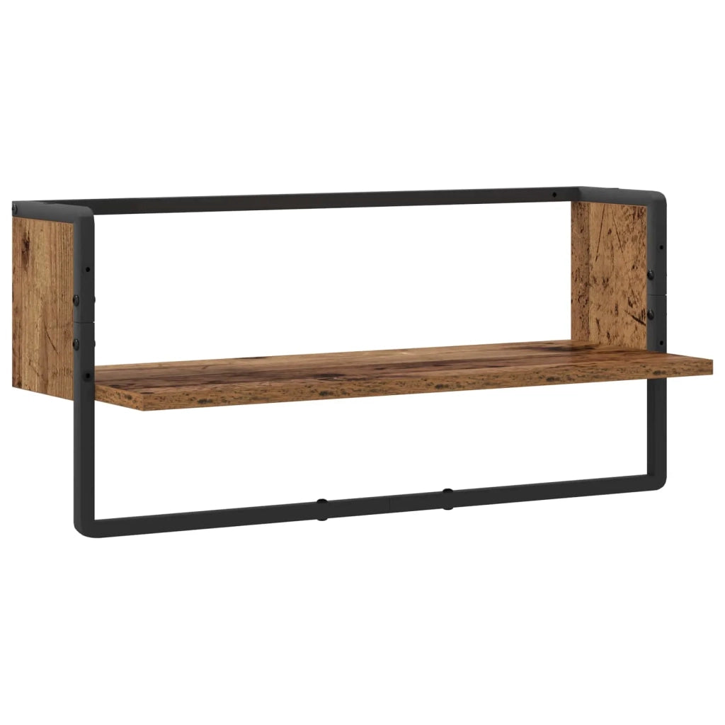 Scaffale da parete A parete Legno antico 65 x 25 x 30 cm 8010907