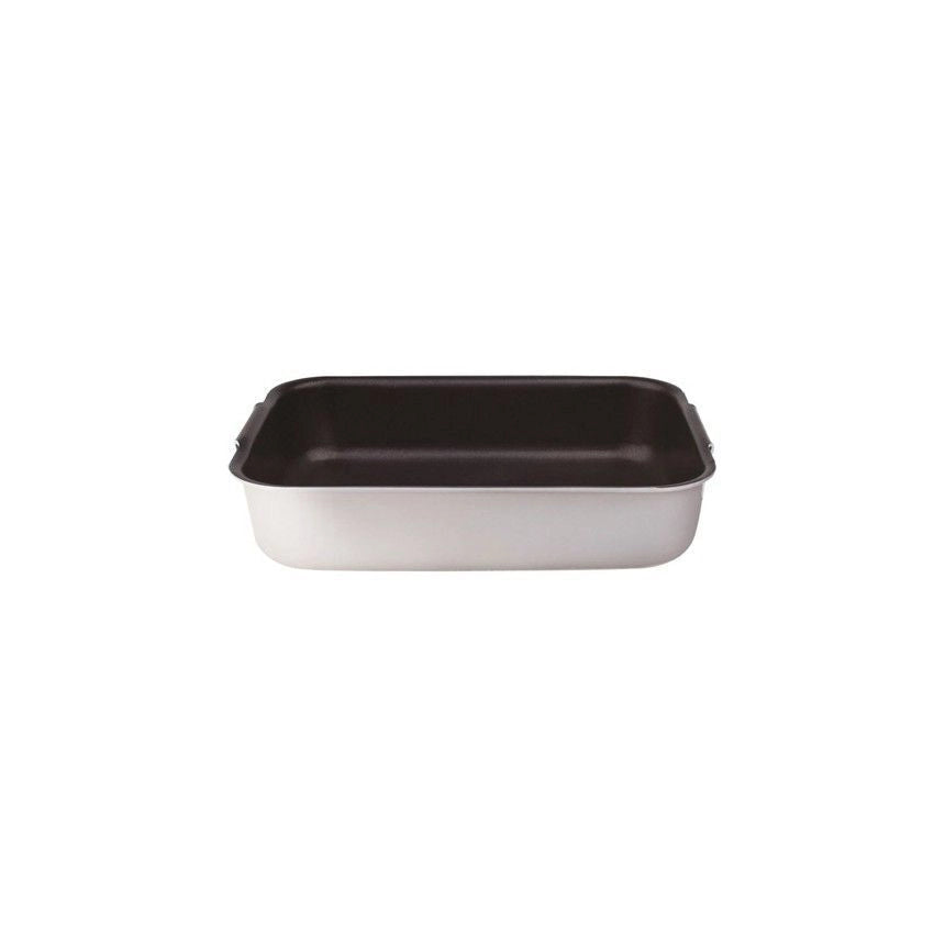 Agnelli Rostiera rettangolare antiaderente con maniglie snodate 40x28