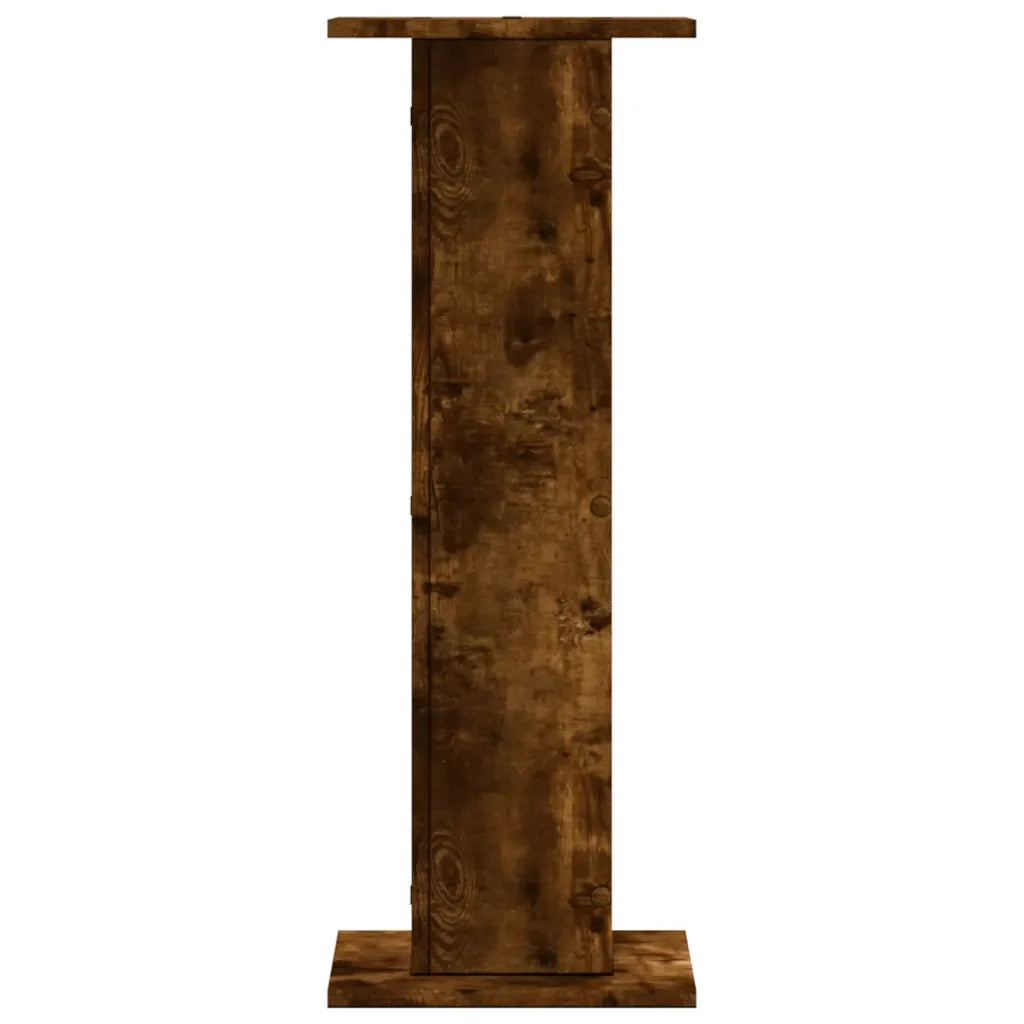 Supporti Altoparlanti 2 pz Rovere 30x30x80 cm Legno Multistrato CFW1080669