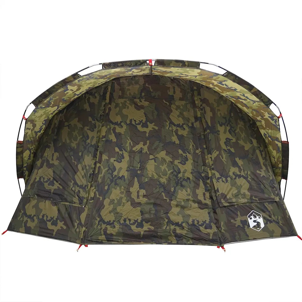 vidaXL Tenda da Pesca per 5 Persone Mimetica Impermeabile