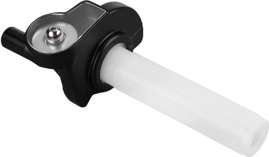 Acceleratore a manubrio per manopola di sterzo - 7/8 pollice (bianco).
