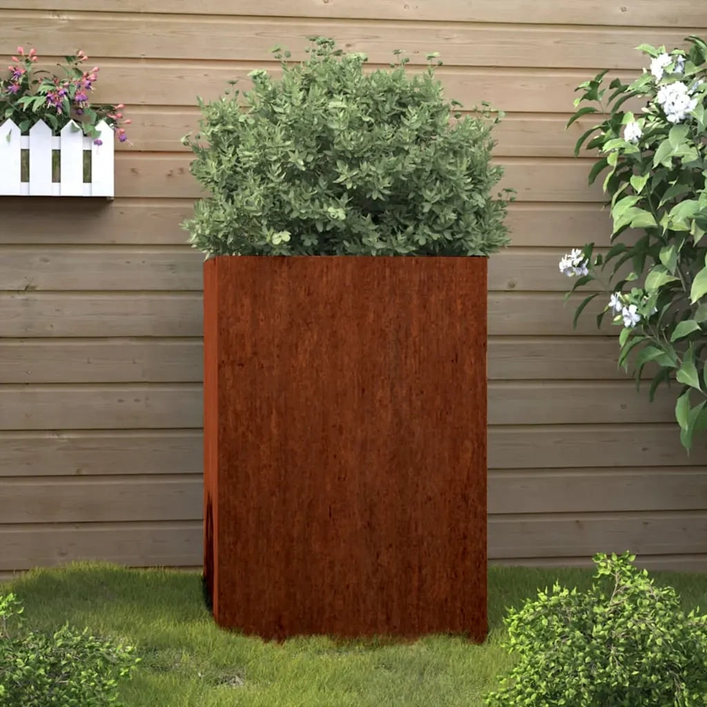 Fioriera 42x38x75 cm Acciaio Cortencod mxl 130505