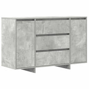 Credenza | Madia | Buffet da pranzo | Armadio da pranzo Grigio cemento 120 x 41 x 75 cm Legno multistrato