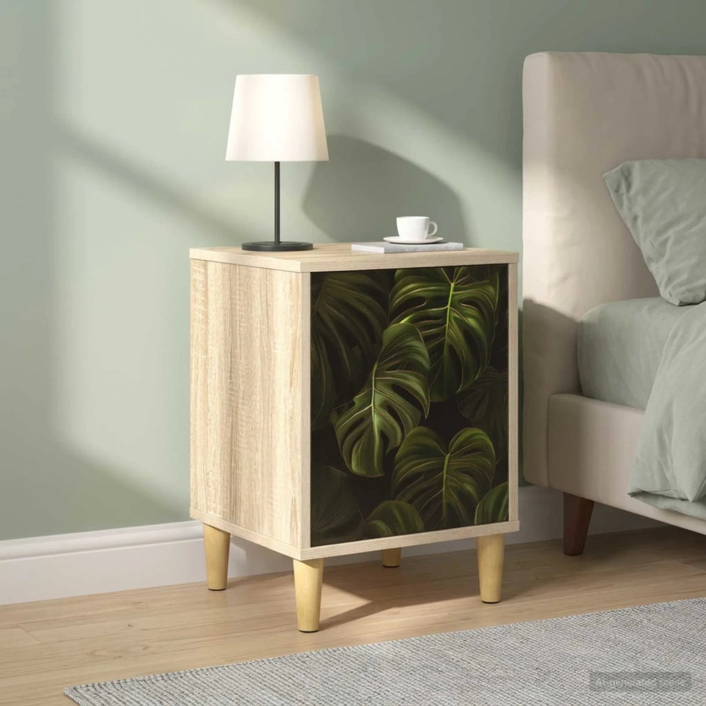 Armadio da Notte ELBURG 2 pz Rovere Sonoma 36 x 33 x 50 cm 8007198