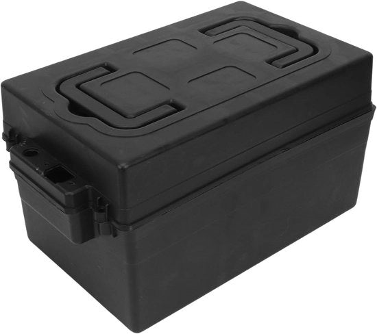 Scatola batterie 7,5 x 7,5 x 12,2 pollici - Universale per uso esterno marino automobilistico RV barca camper caravan autocarro