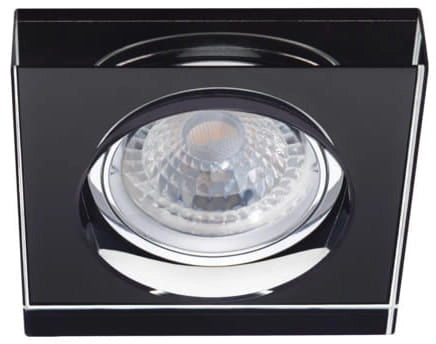 Faretto da soffitto Kanlux Morta 22110 quadrato nero