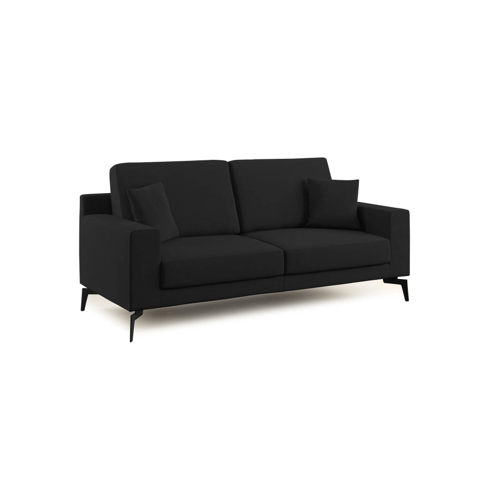 Prestige Divano design moderno T11 166 cm nero