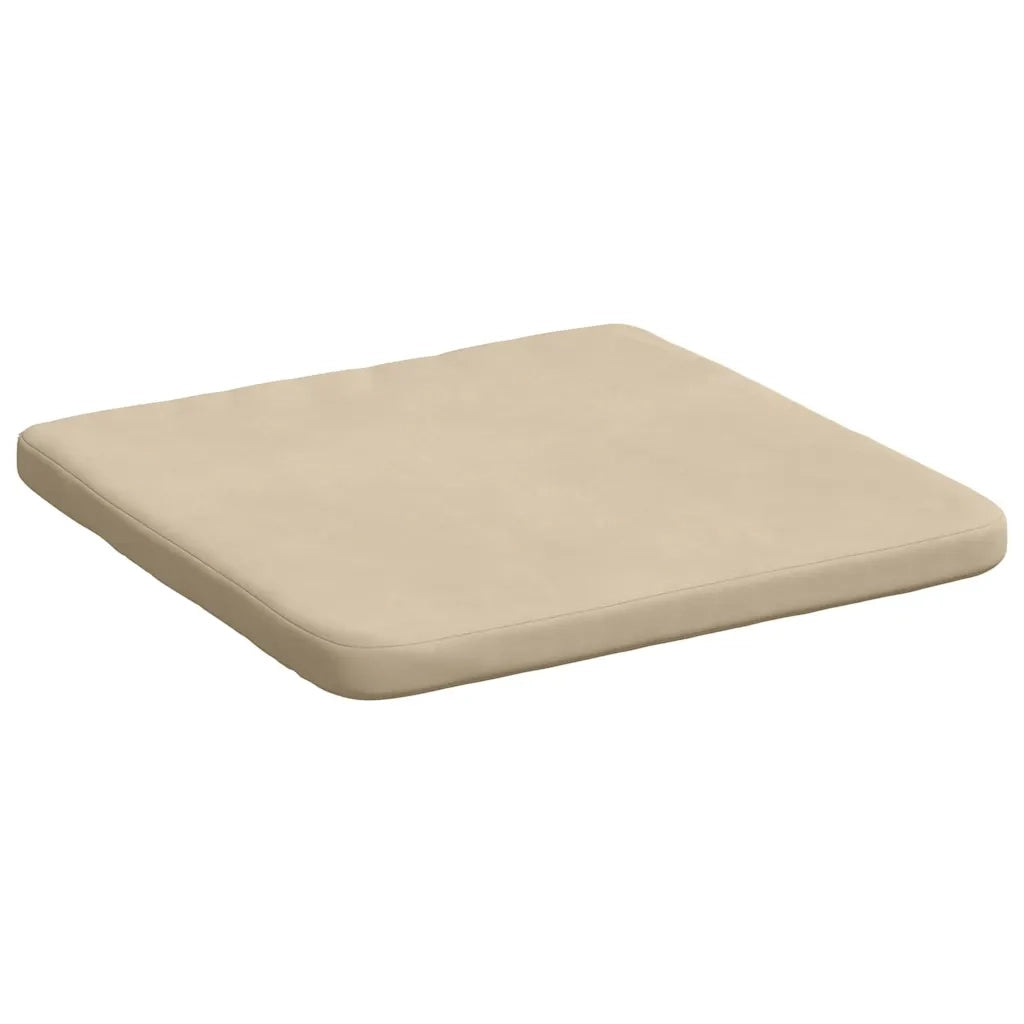 Cuscini per Seduta 4 pz | Cuscini per sedie Crema 40 x 40 x 3 cm