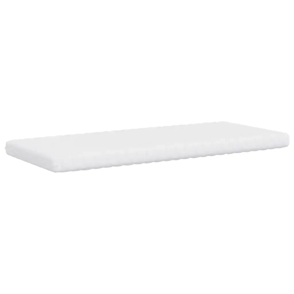 Materasso in Schiuma-Materasso per Letto Bianco 90x220 cm 7 Zone Durezza 20 ILD