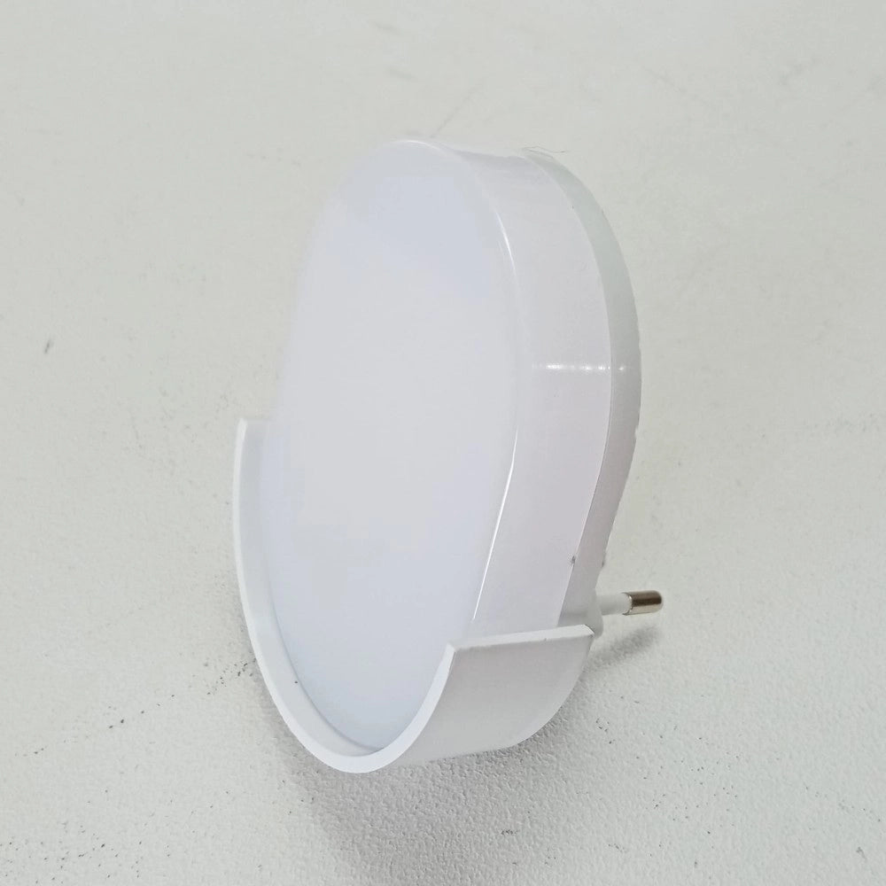 Luce notturna punto luce a led con sensore crepuscolare - spina da 10a a 220v