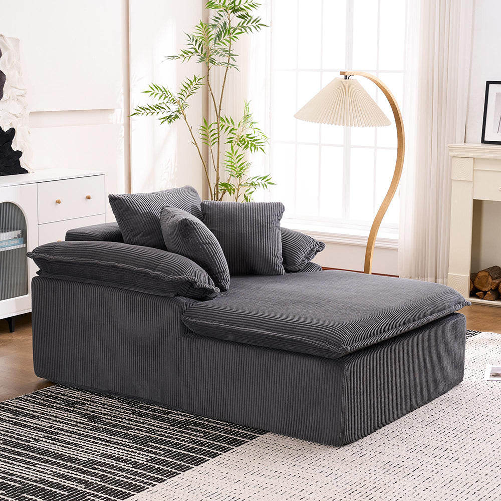 Canap¨¦ inclinabile da 46 cm - Xylo - Design senza telaio per lettura