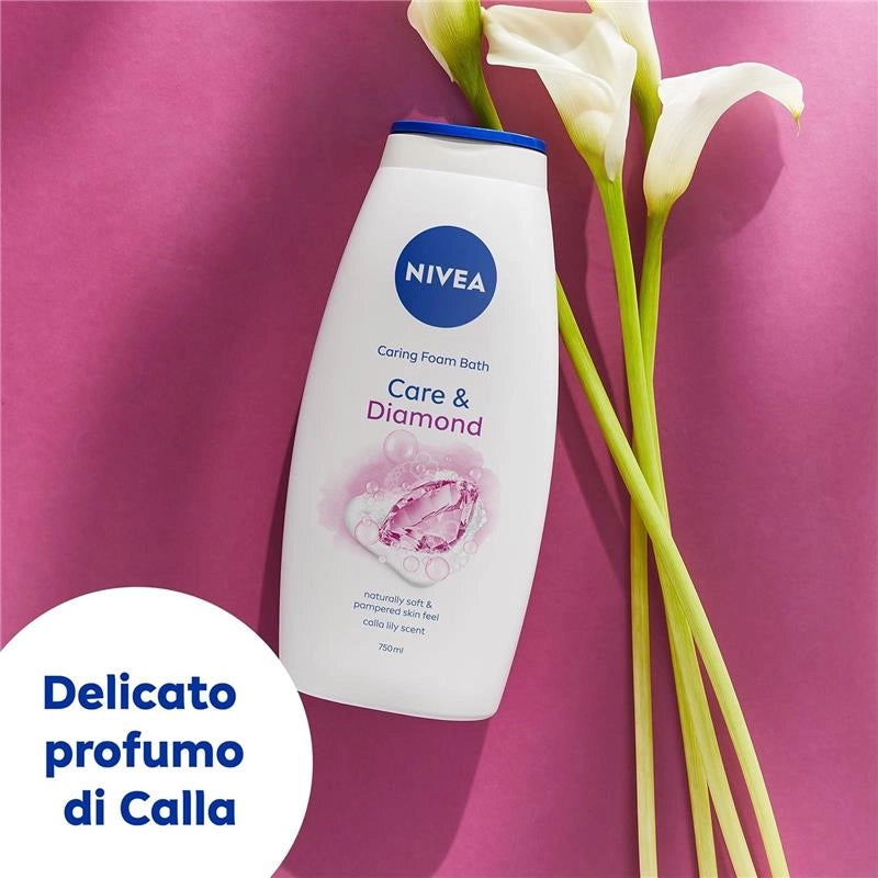 NIVEA  BAGNODOCCIA  CARE E DIAMOND 750 ML