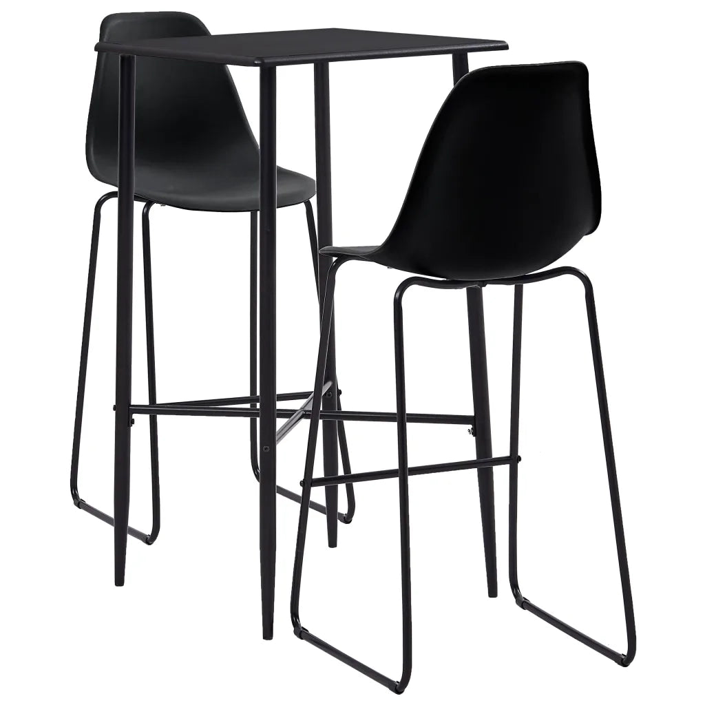 Set da Bar 3 pz in Plastica Nerocod mxl 71333