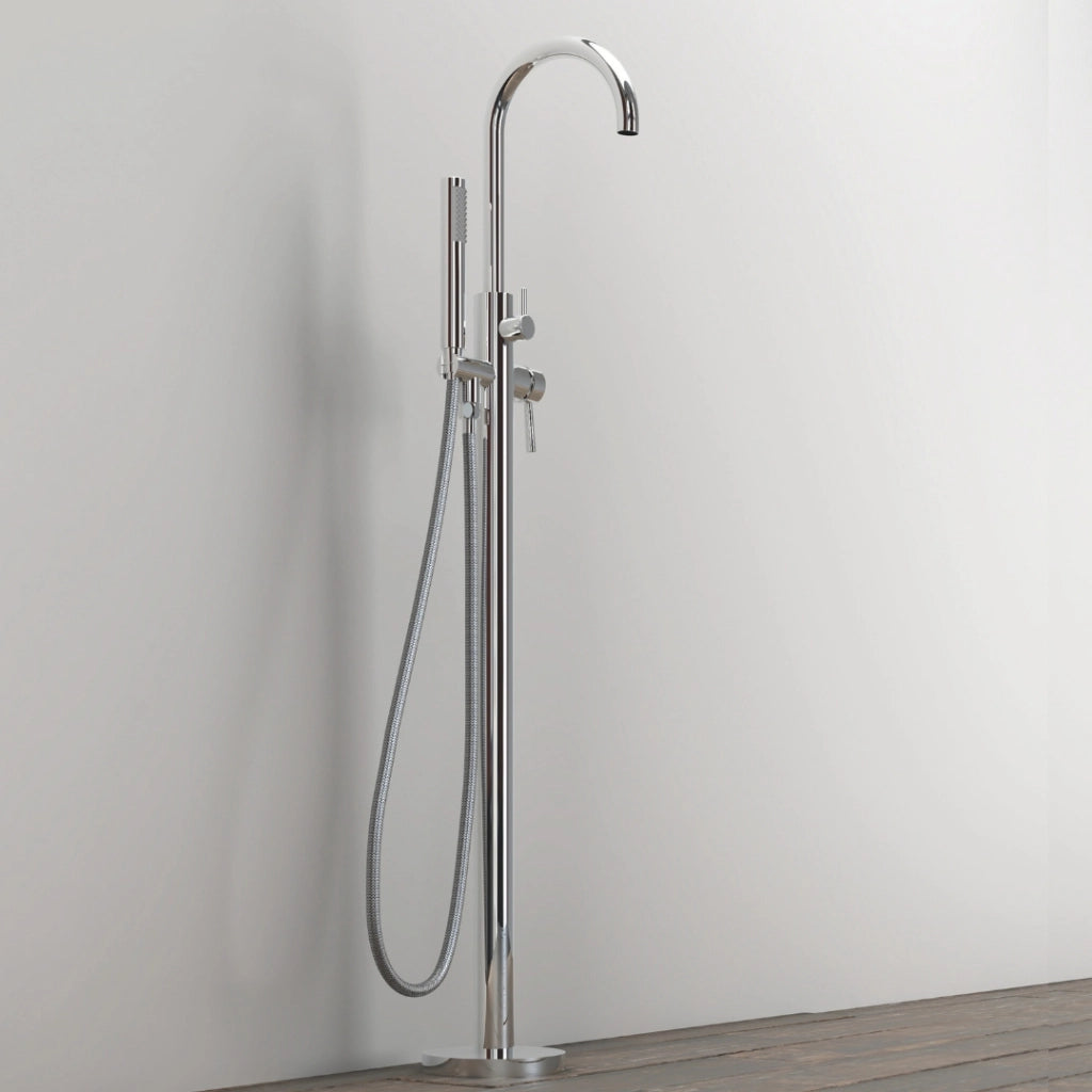 Gruppo vasca 001 rubinetto incasso pavimento vasche free standing ottone