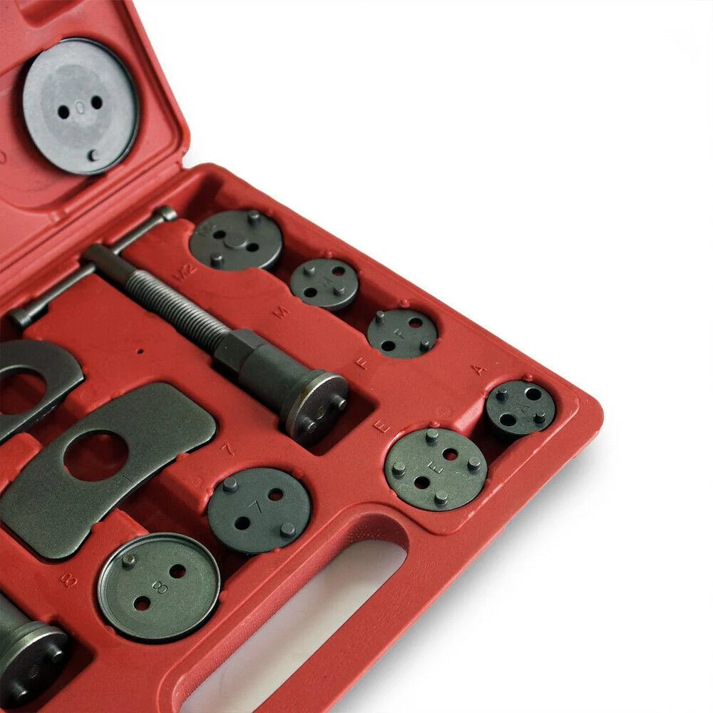 Kit di utensili per il riavvolgimento del pistone del freno 21 pezzi attrezzo per officina auto 16_0002262
