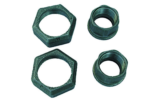 KIT BOCCHETTONI DI RICAMBIO PER POMPA DI CIRCOLAZIONE- 2 x  11/4- senza- pezzi 1