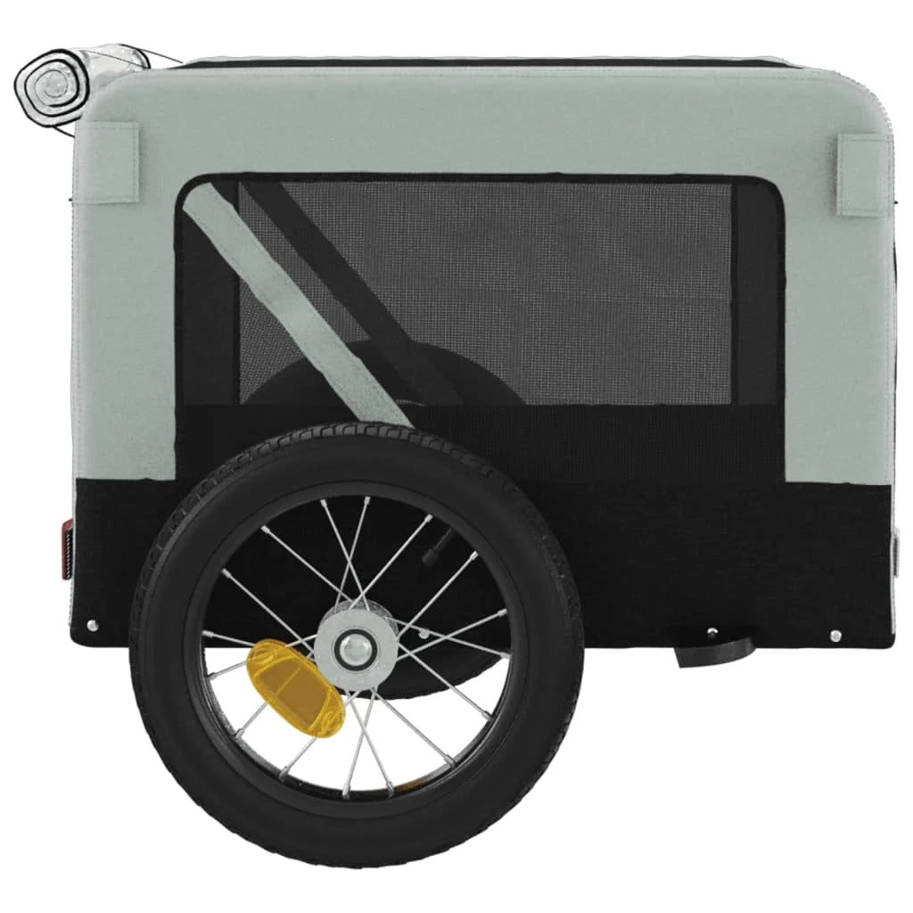 Rimorchio/carrello per animali domestici grigio 02_0044260