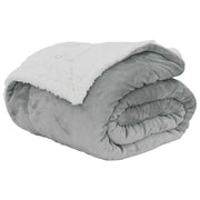 Coperta Grigio 220 x 240 cm Panno