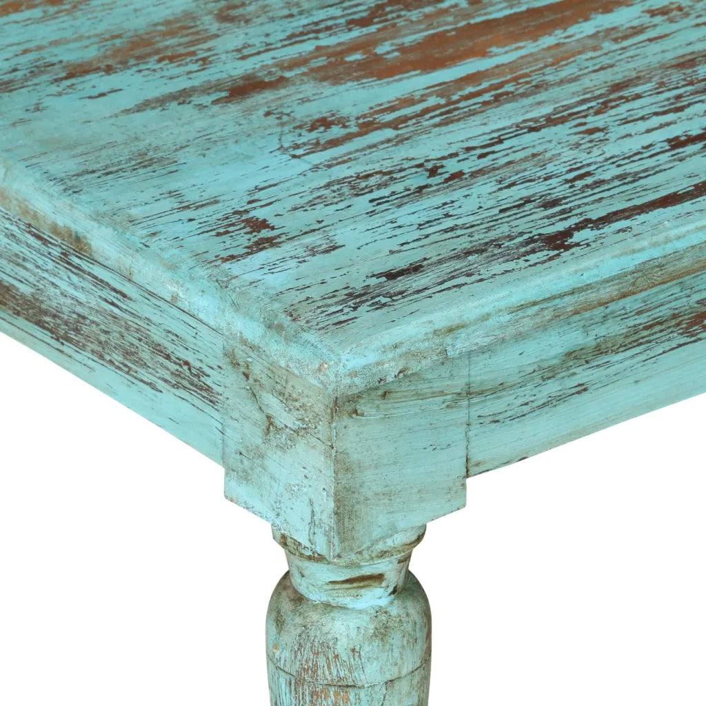 Tavolino da Salotto 110x50x34 cm in Legno Massello di Recupero cod mxl 17062