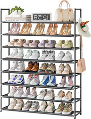 Organizzatore di scarpe 8 livelli per 32-40 pair di scarpe - Organizzatore di spazio per scarpe