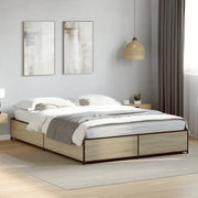 Giroletto Rovere Sonoma 120x200 cm in Legno Multistrato Metallo 3279848