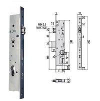 CISA SERRATURA 49250-30RC INF. X MONT. XALLUM. S/CILINDRO