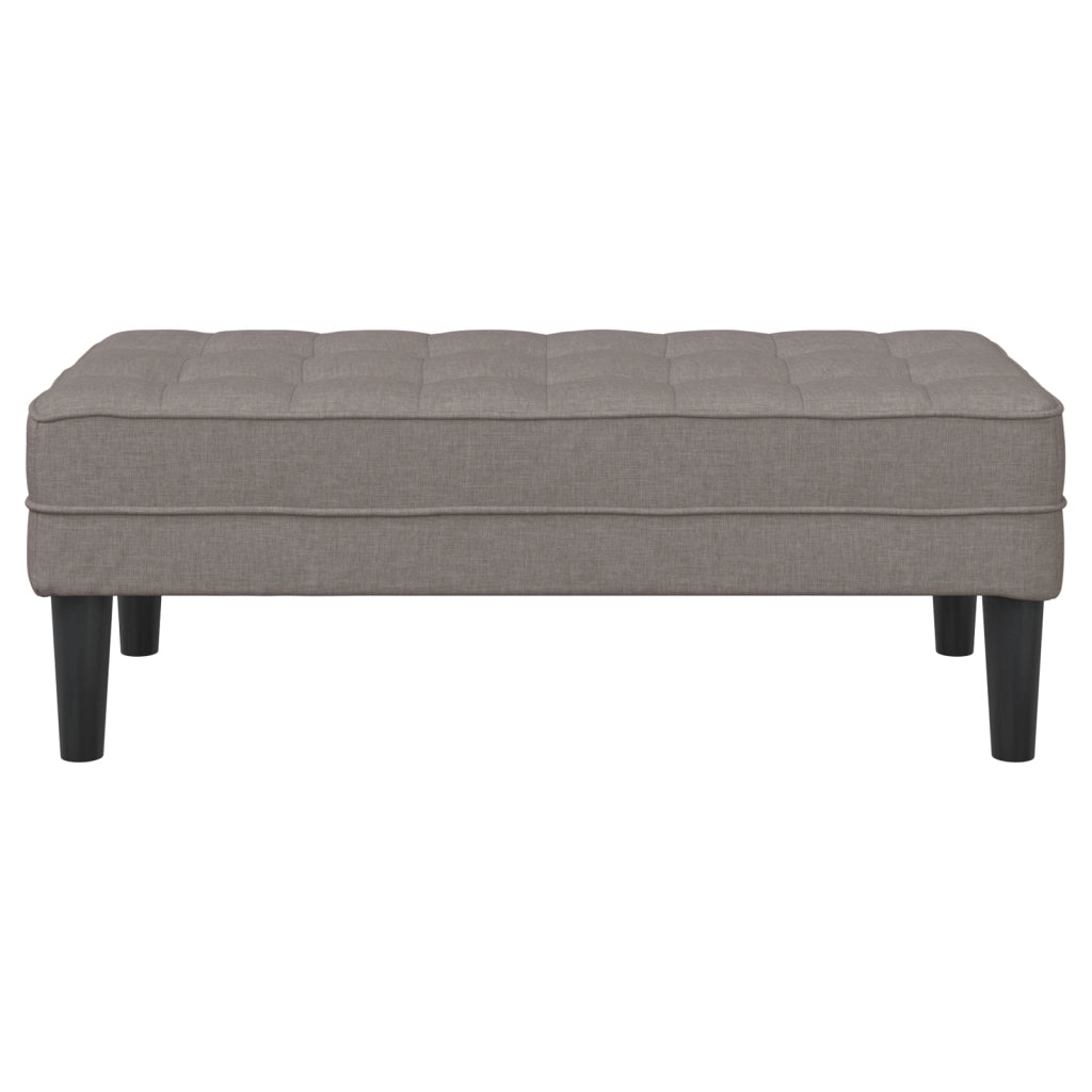 panchina  Tortora 113x57x39 cm Tessuto