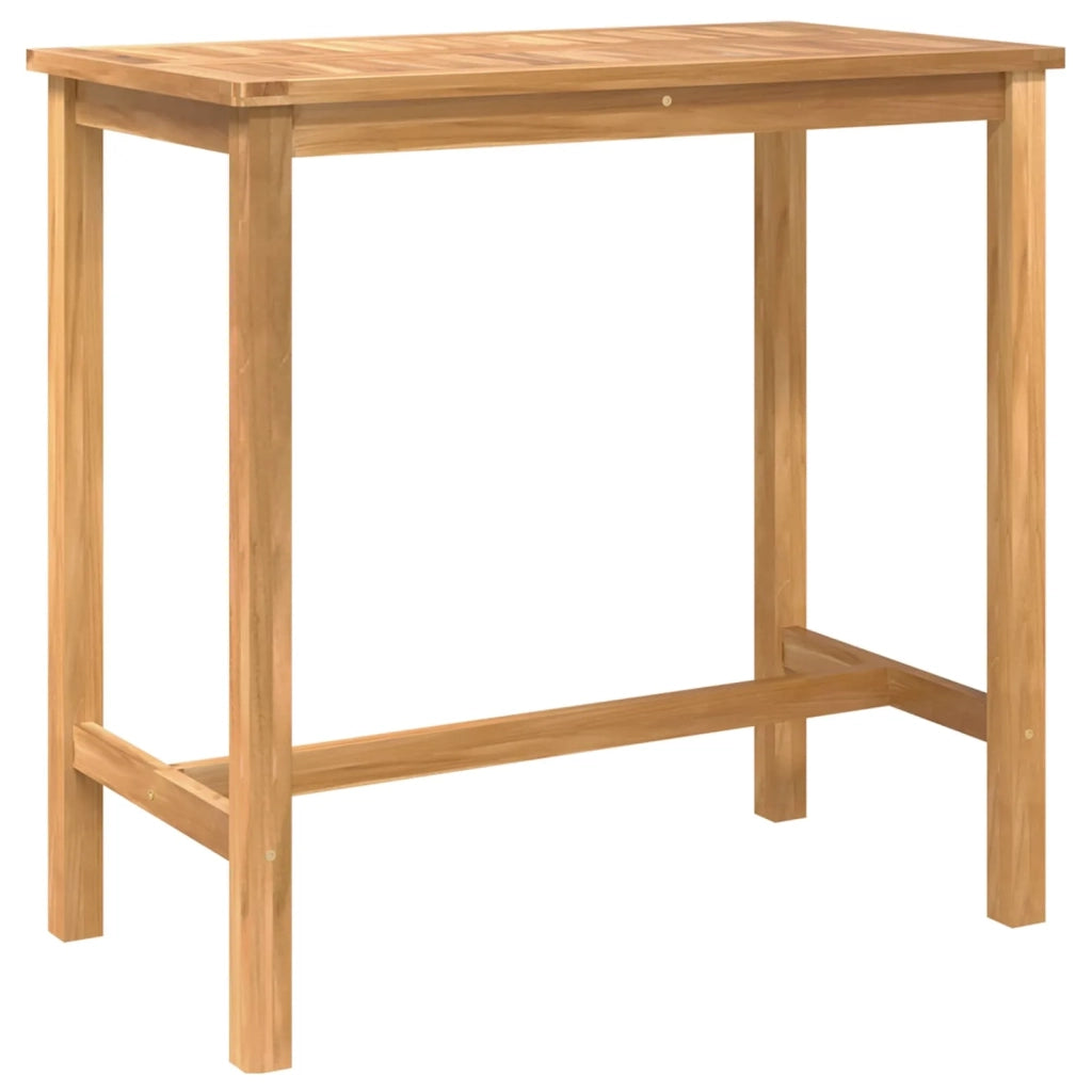 Set Bar da Esterno 5 pcs Non trattato Legno di teak solido 3422498