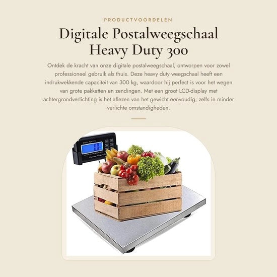 Ponderosimetri digitali alta precisione - Capacità 300kg - Piattaforma in acciaio inossidabile - Display LCD grande - Pedane regolabili