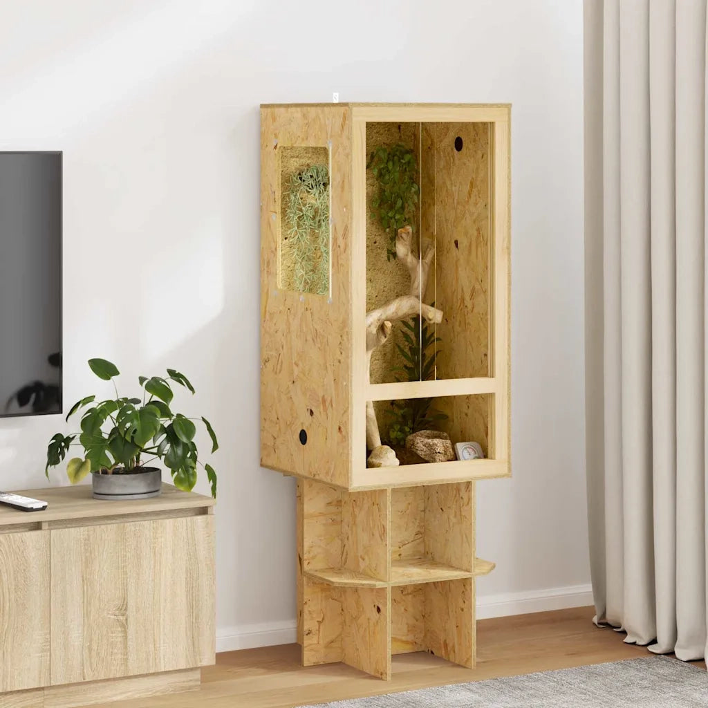Terrario Marrone 50 x 50 x 100 cm OSB CFW3756054
