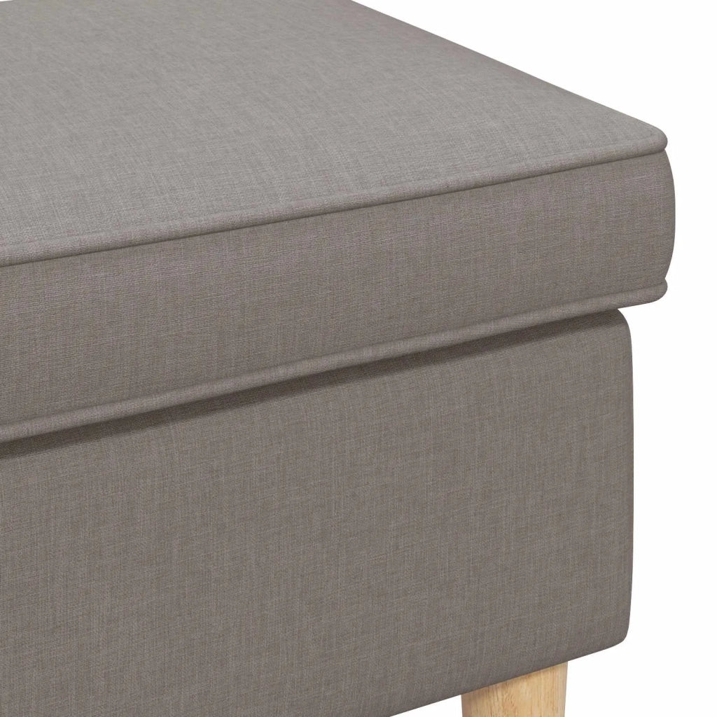 Poggiapiedi Tortora 55 x 35 x 41 cm Poliestere