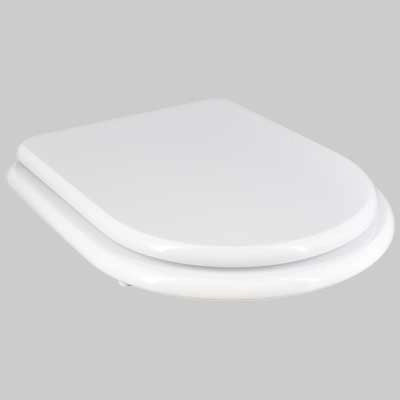 SEDILE MDF POLIESTERATO M152 BIANCO coprivaso copriwater SEBA