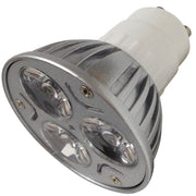 Trade Shop - Coppia Lampadina Faretto 3 Led 3w Attacco Gu10 Bianco Puro Power Led Casa -