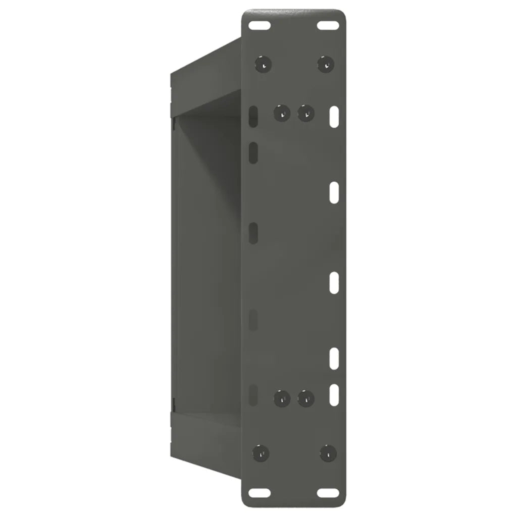 Gambe per Tavolino da Caff¨¨ a Forma di U 2 pz-Set di 2 Gamba per Tavolo Antracite 38x(42-43) cm Acciaio 882262
