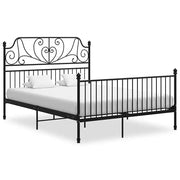 Giroletto Nero in Metallo 140x200 cm cod mxl 39828
