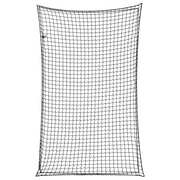 Rete per Rimorchio con Corda Elastica Nero 4x2,5 m in PP